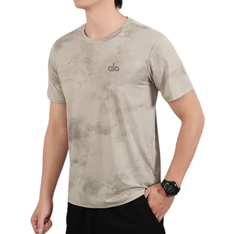 Alo Tee - Sand Tie-Dye