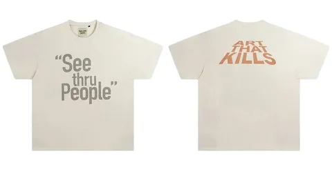 Gallery Dept Tee - Cream See Thru People
