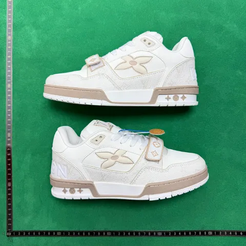 Louis Vuitton Trainer - White Floral Trainer