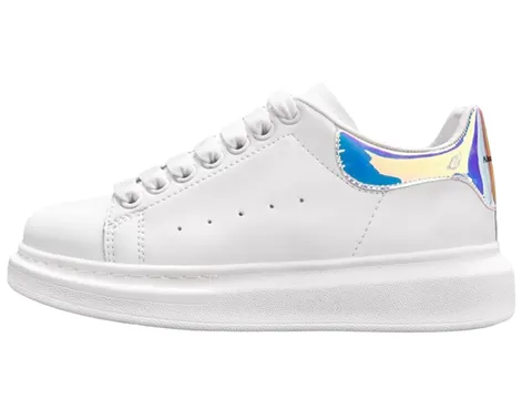 Alexander McQueen Shoes - White Holographic