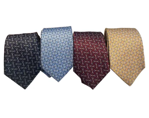 Hermes Tie - Pattern Tie Multi-Colour, Men's
