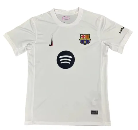 Football Jersey - Barcelona White Away