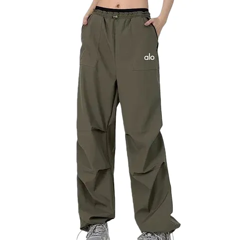 Alo Pants - Olive Parachute