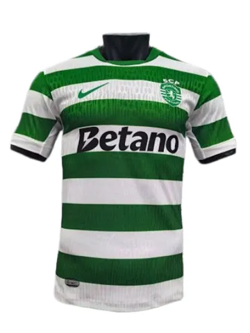 2526 Season Sporting Lisbon Home Player Edition Jersey