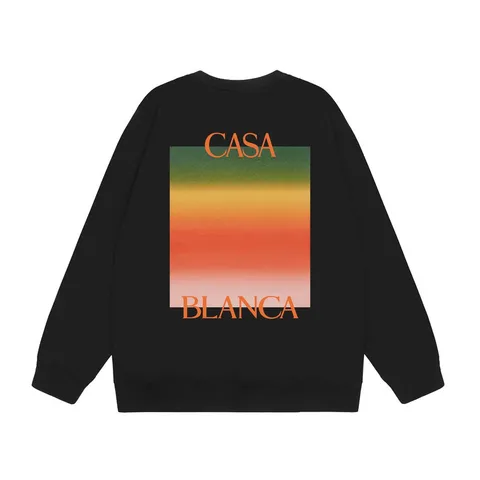 Casablanca Hoodie - Black Gradient Logo