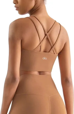 Alo Vest - Tan Strappy Bra