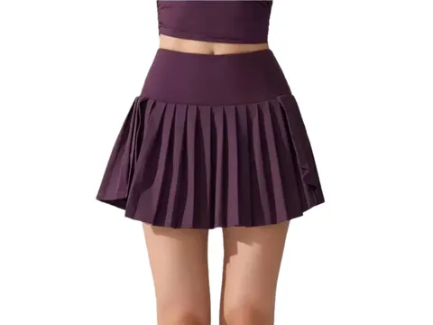 Alo Skirt - Plum Pleated