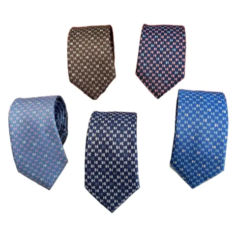 Hermes Tie - Pattern Tie Multi-Colour