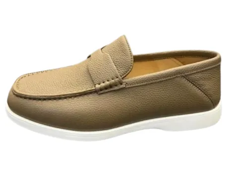 Hermes Loafers - Taupe Loafer, SPRIN Batch