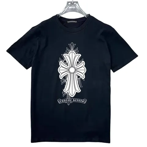 Chrome Hearts Tee - Black Big Cross