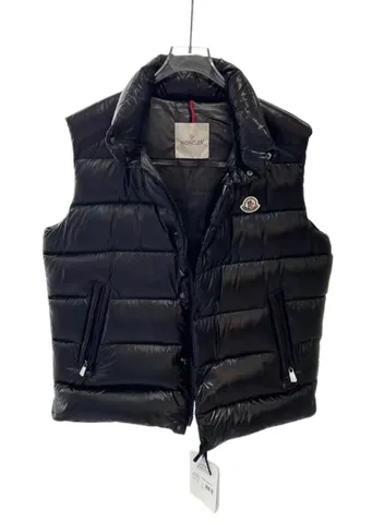 Moncler Vest - Navy Glossy