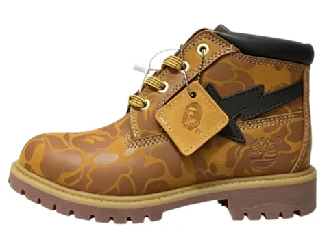 Timberland Shoes - Wheat Bape Camo