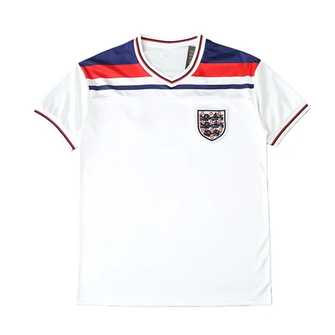 1982 season England home retro Fan version - White