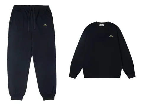 Lacoste Set - Navy Crew Set