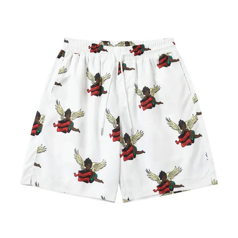 Denim Tears Shorts - White Rose Print