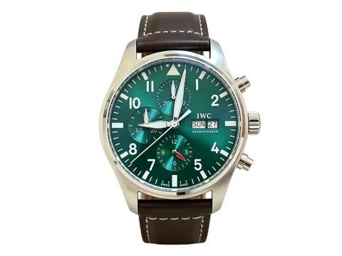 Iwc - Pilot Green Chronograph