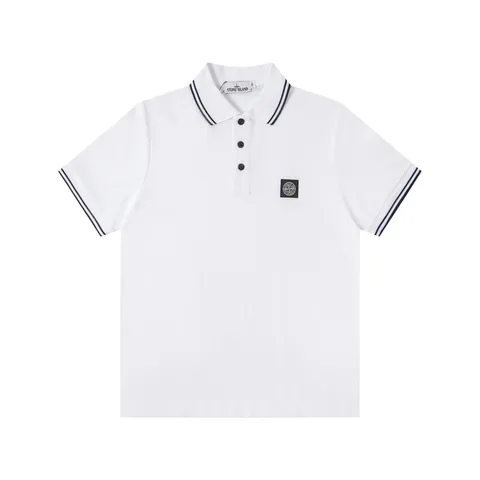 Stone Island Polo - White Tipped