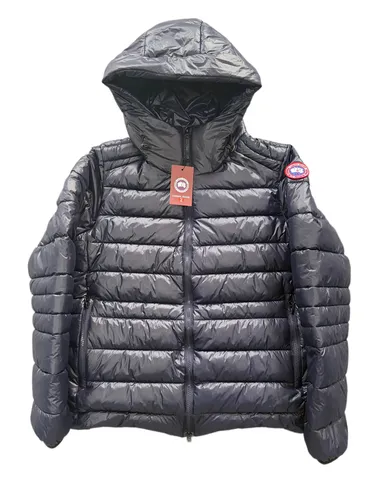 Canada Goose Quilted Jacket - Grey Glossy Hooded