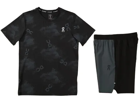 On Running Set - Black Print Set