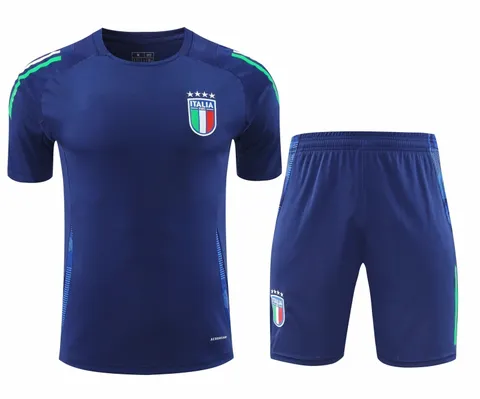 2425 Italy Training clothes suit Short sleeve Fan version