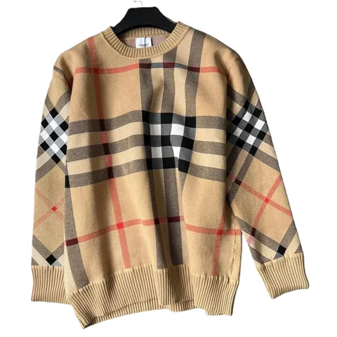 Burberry Sweater - Archive Check Crew