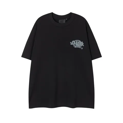 Syna World Tee - Black Tonal Logo