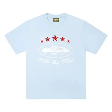 Corteiz Tee - Sky Blue 5 Star