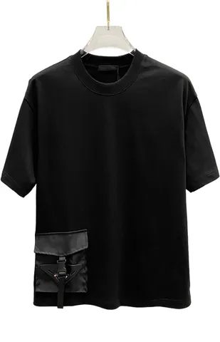 Prada Tee - Black Pocket Tee