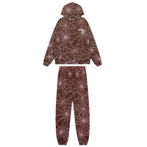 Sp5der Set - Brown Web Set