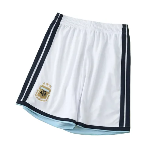 2026 FIFA World Cup Argentina home shorts - White Shorts