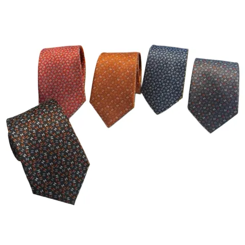 Hermes Tie - H Tie Multi-Colour, Men's