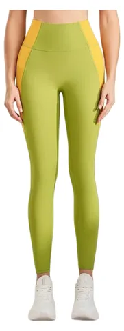 Alo Pants - Lime & Yellow Leggings