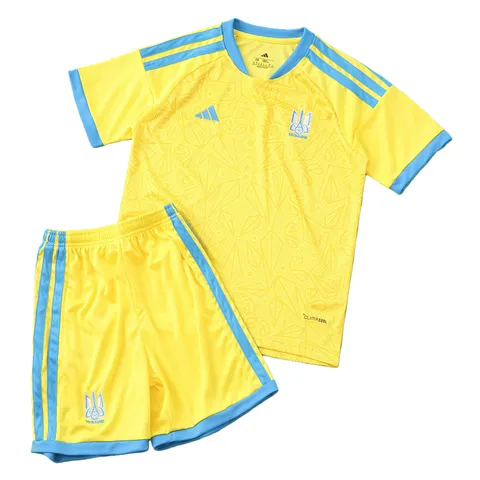 2026 FIFA World Cup Ukraine home Kids kit
