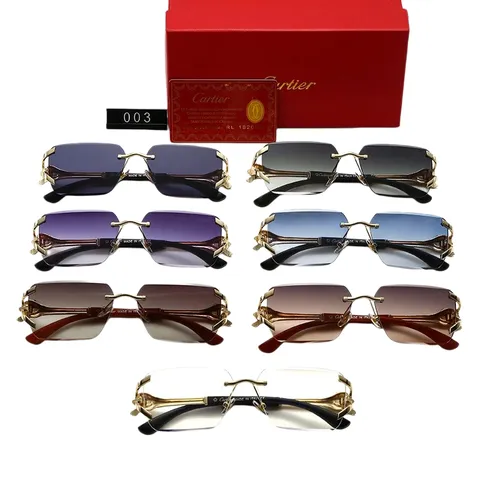 Cartier SunGlasses - Rimless Multi-Colour III