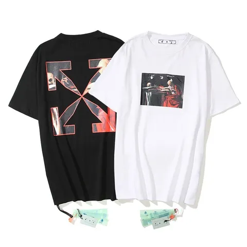 Off-White Tee - Black & White Photo Print