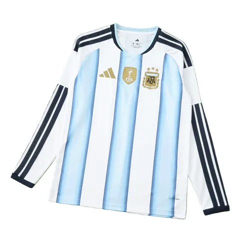 2026 FIFA World Cup Argentina home Long sleeved Fan version