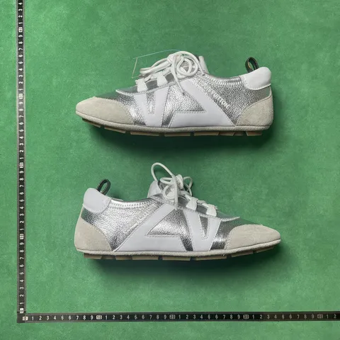Louis Vuitton Sneakerina - Grey & White