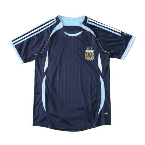 06 season Argentina away retro Fan version