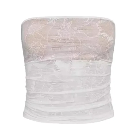 I.AM.GIA top - White Bandeau Top