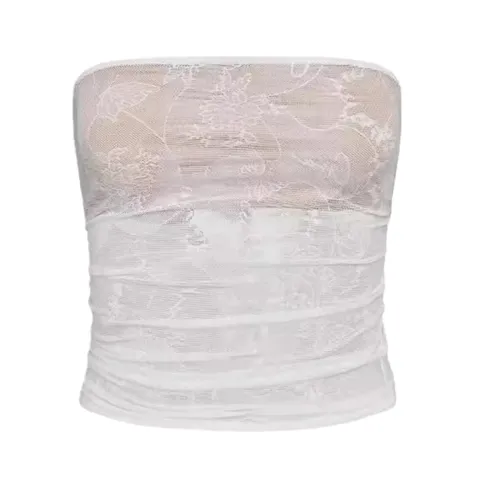 I.AM.GIA top - White Bandeau Top