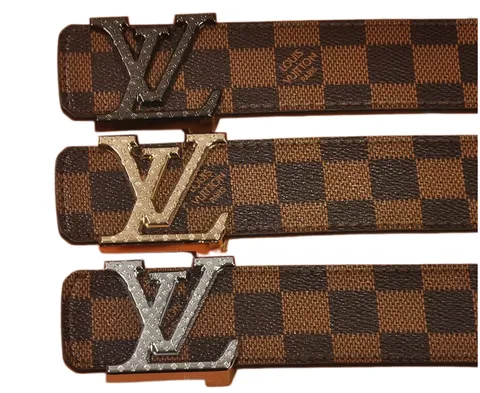LV Belt - Damier Ebene LV