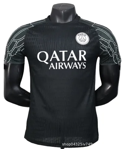 Football Jersey - PSG Black Special