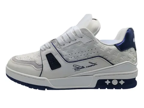 LV Trainer - Grey & Navy Trainer
