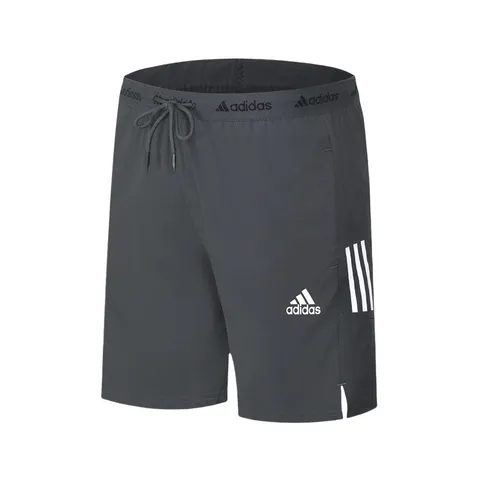 Adidas Shorts - Charcoal 3-Stripes