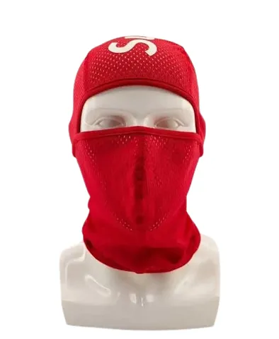 Supreme Mask - Red Mesh Balaclava