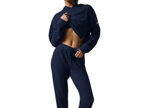 Alo Set - Navy Sweat Set