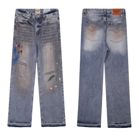 Gallery Dept Jeans - Light Wash Paint