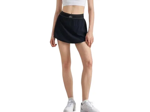Alo Short - Black Tennis Skirt