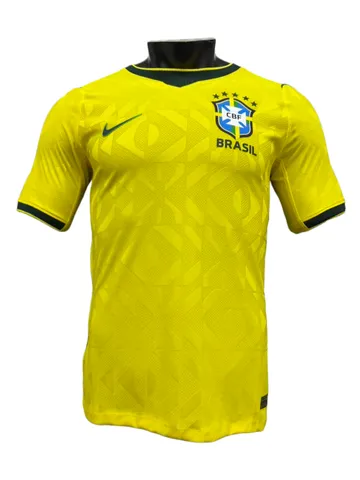 2026 World Cup Brazil Home Jersey Player Version