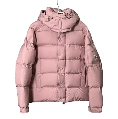 Moncler Down Jacket - Pink Hooded